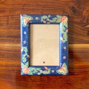 Boho Floral Printed Wooden Frame, 5x7